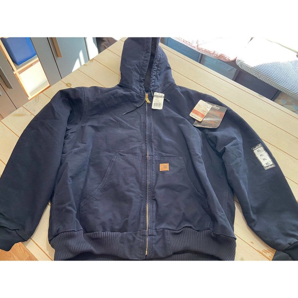 New Carhartt J3 Mdt Quilt Flannel Lined 
